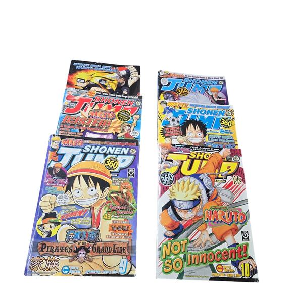6 issues of the English-language manga anthology magazine, Shonen Jump - Picture 1 of 8